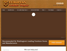 Tablet Screenshot of european-leather-repair.com